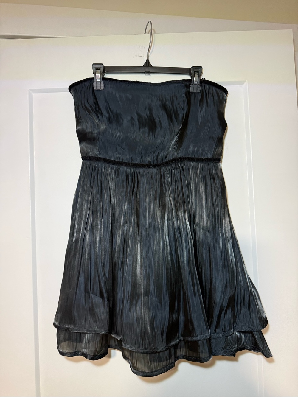 Free People Daisy Black Strapless Mini Dress